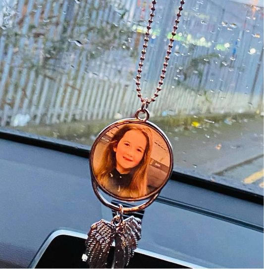 Angel Wings Car Charm