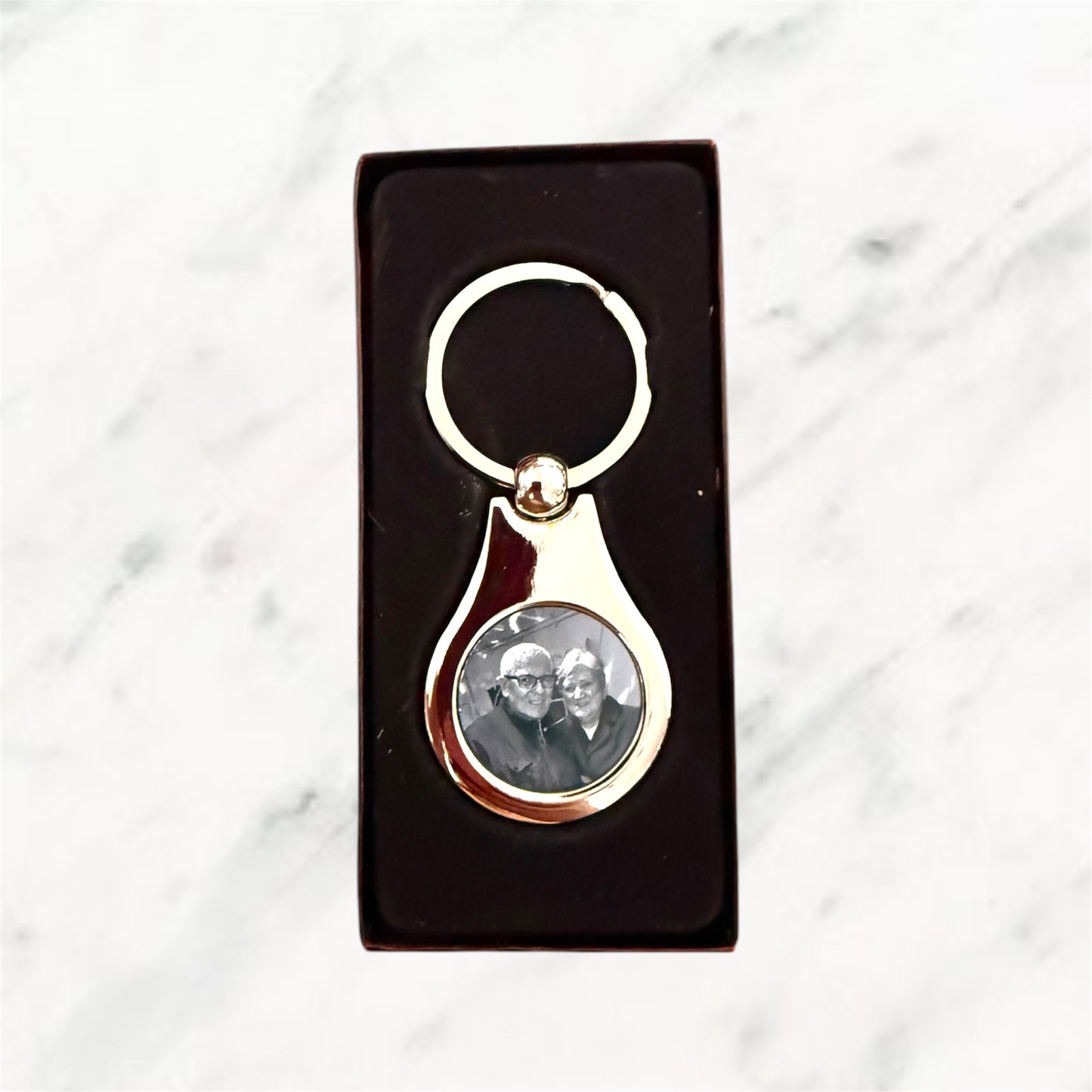 Silver Tear Keyring