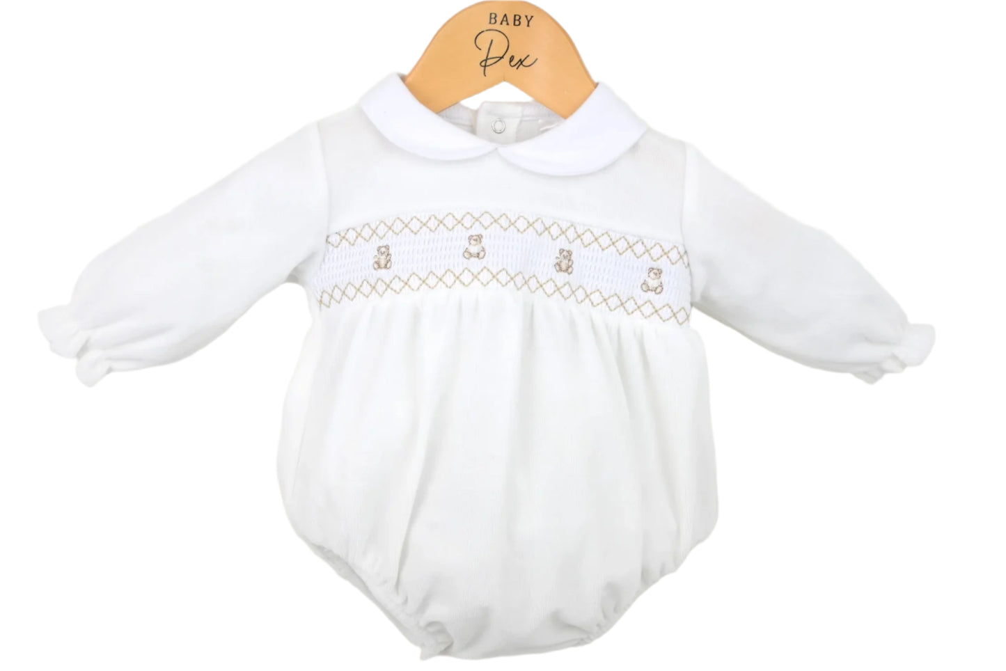 Teddy Ivory Romper