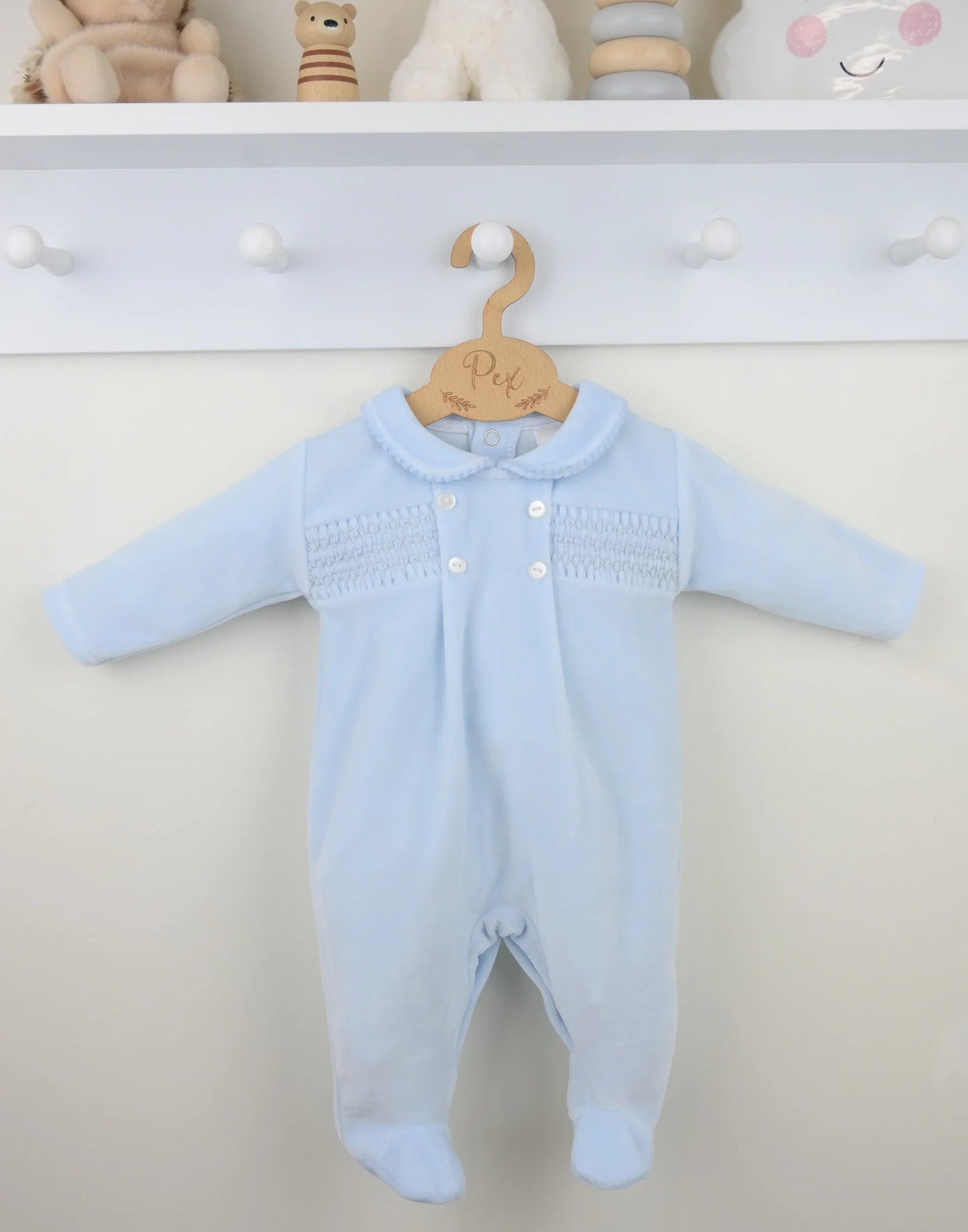 Heirloom Blue Sleepsuit