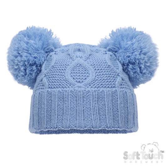 Chain Pom Pom Hat