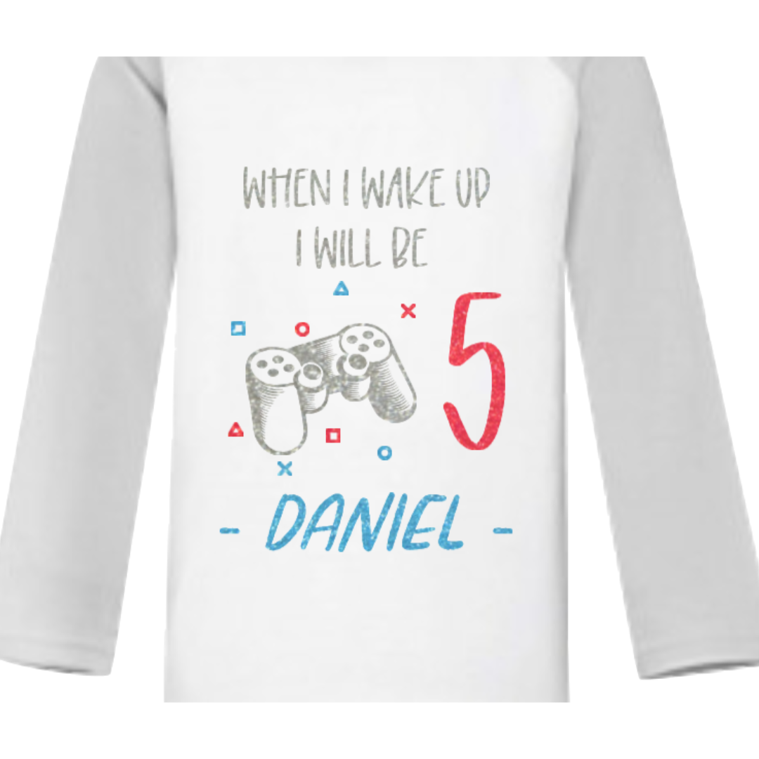 Grey Gaming PJ's When I Wake Up