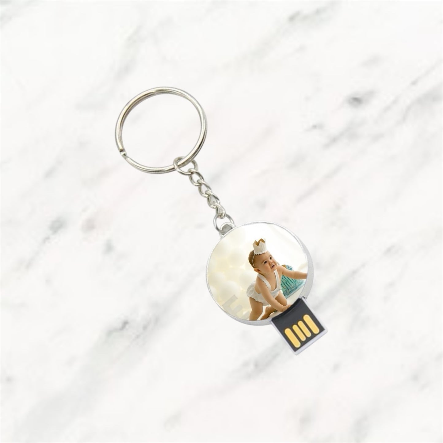 Round USB Flash Drive