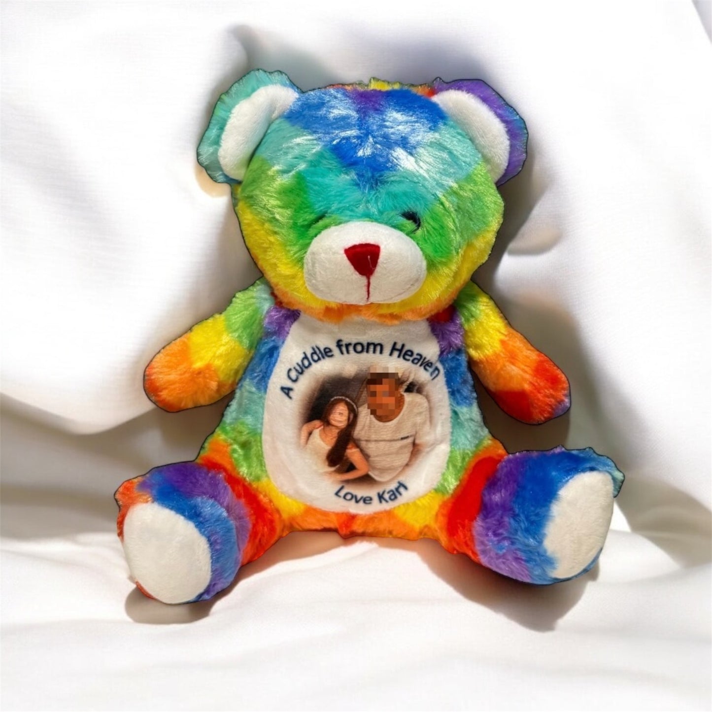 Rainbow Teddy Bear
