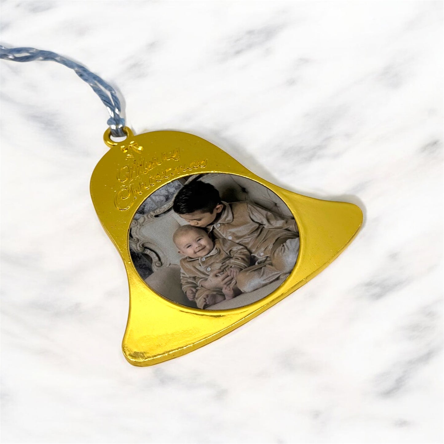 Gold Metal Christmas Bell