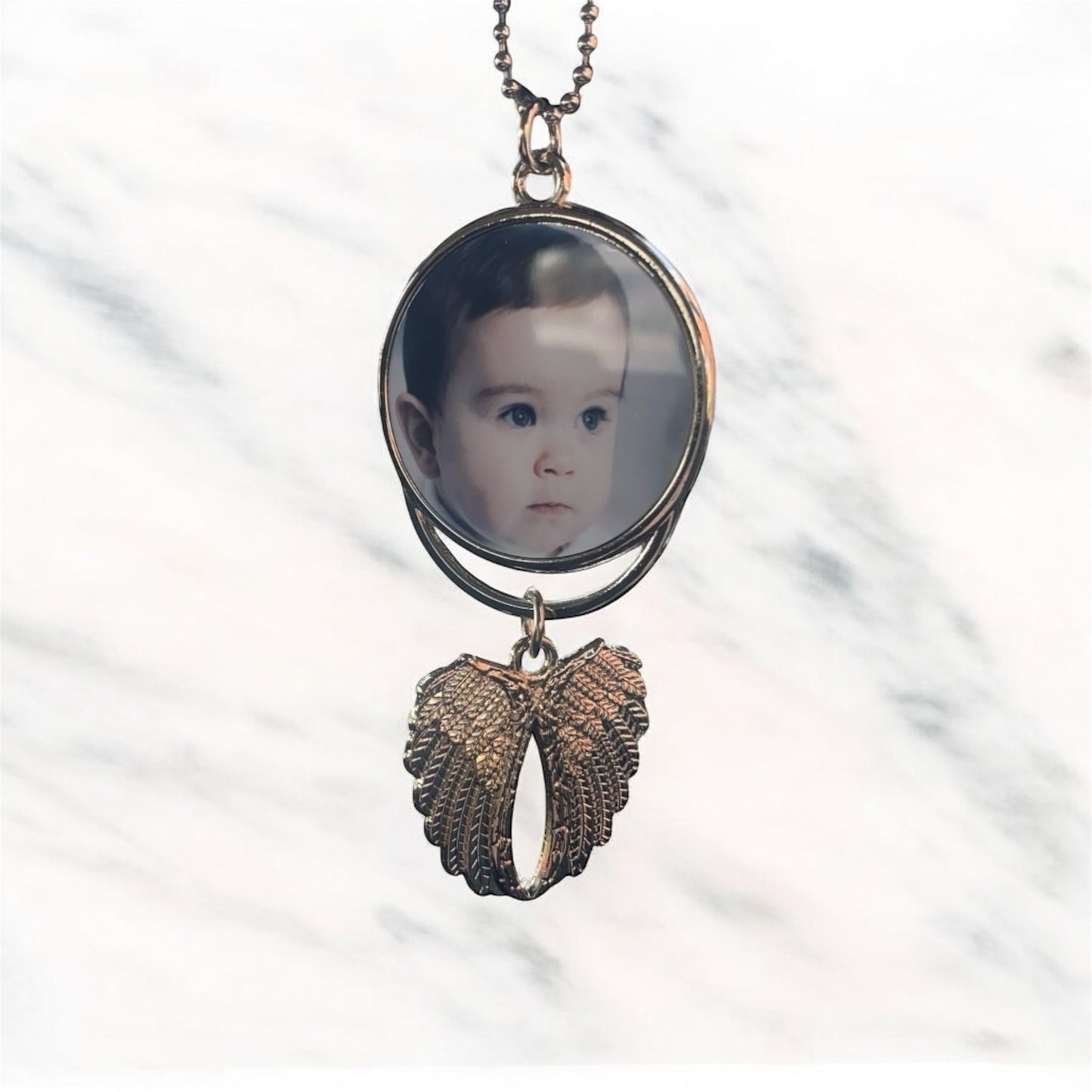 Angel Wings Car Charm