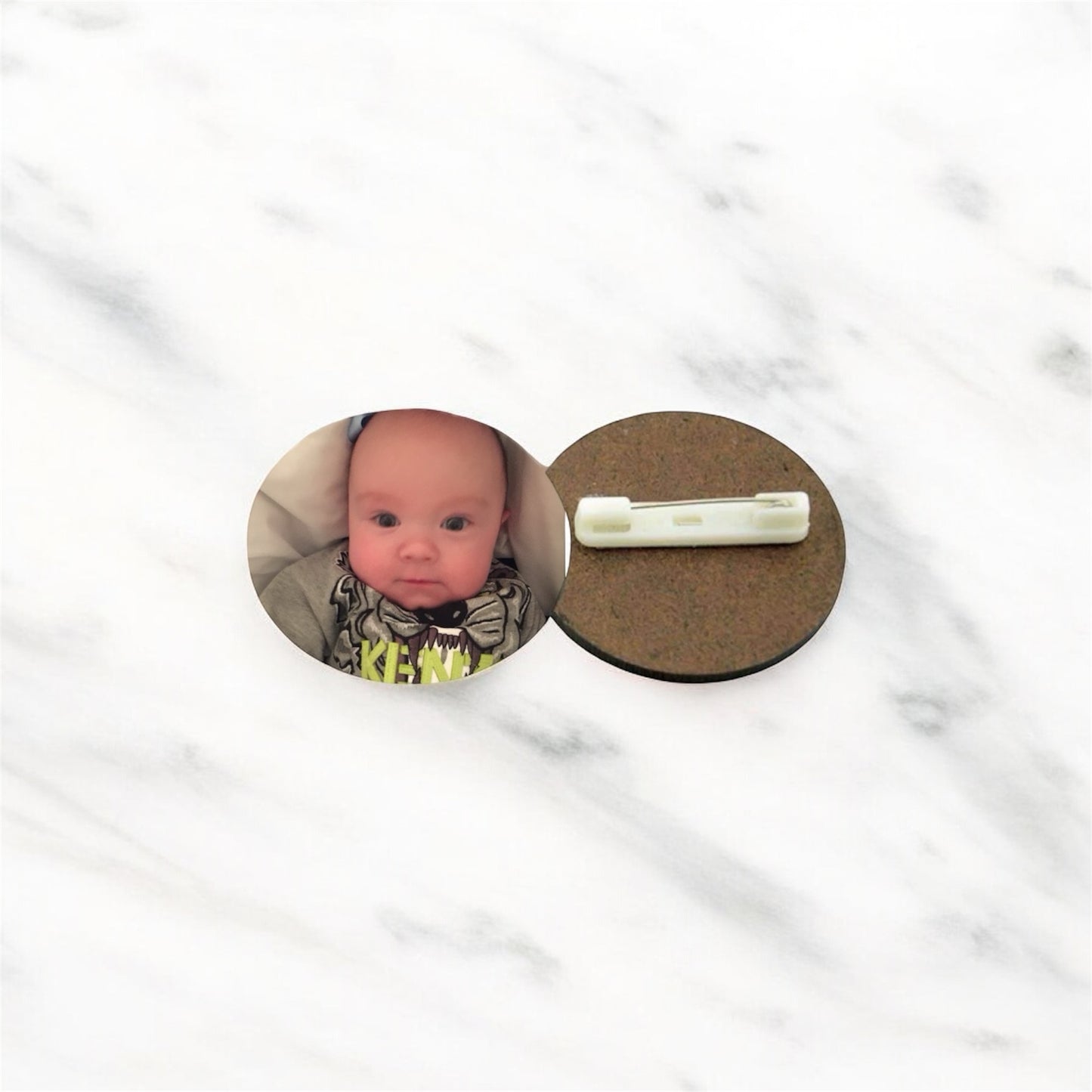 Round MDF Badge