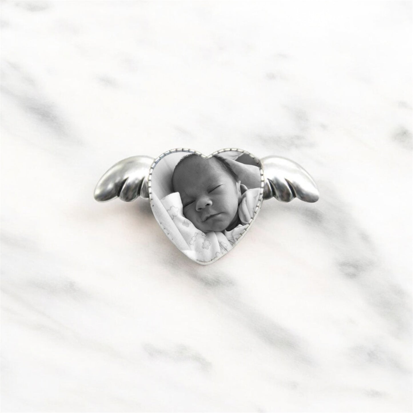 Heart Metal Badge