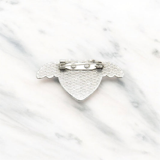 Heart Metal Badge