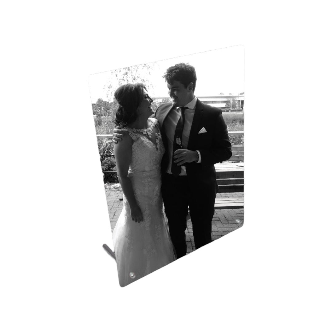 Portrait Toughened Glass Frame - Large