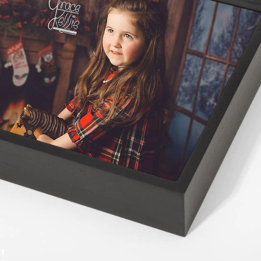 Black Square Block Frame