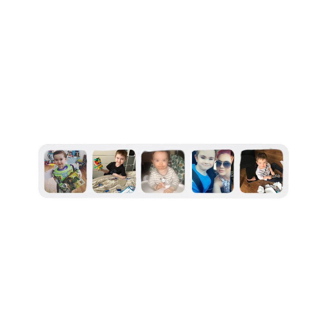 White Multi Block Frame