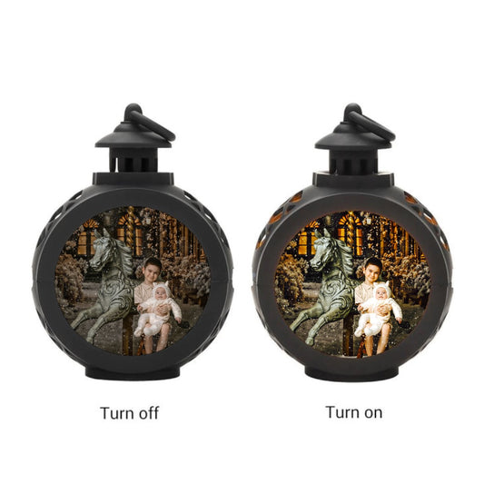 Small Black Lantern Light