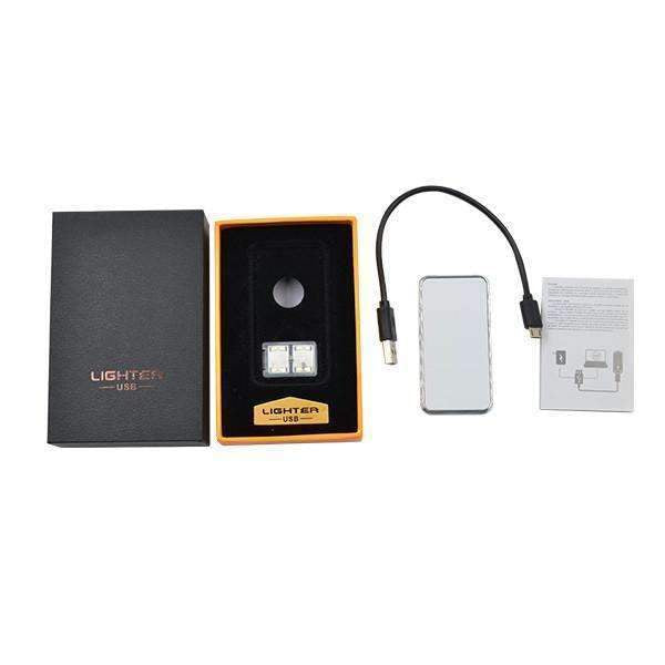 Gold Electric USB Rechargeable Lighter