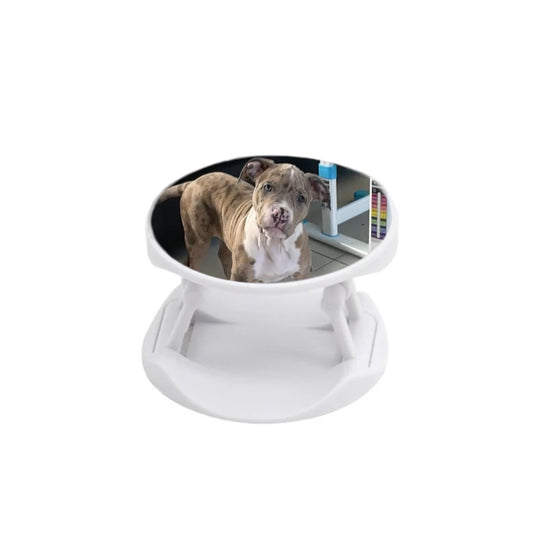 White Plastic Phone Stand