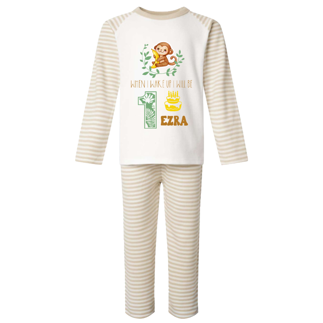 Monty the Monkey PJ's When I Wake Up