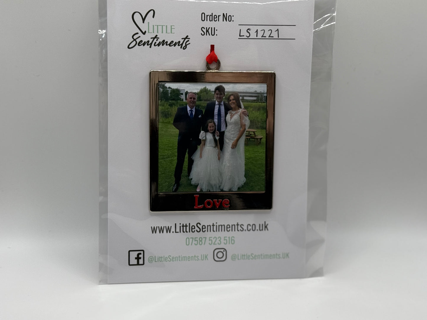 Metal Love Frame