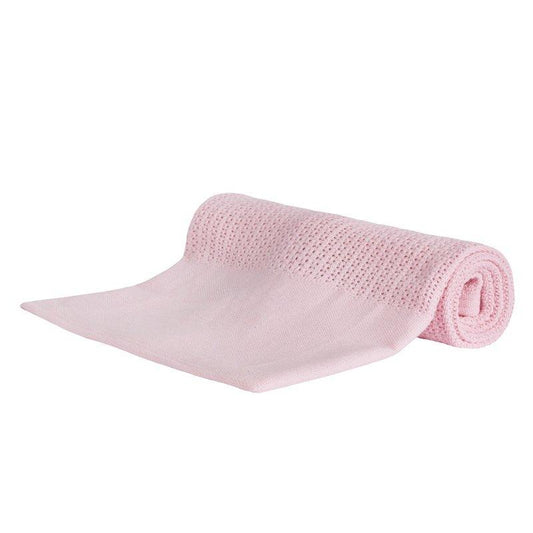 Heavy Knit Cellular Blanket
