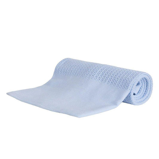 Heavy Knit Cellular Blanket