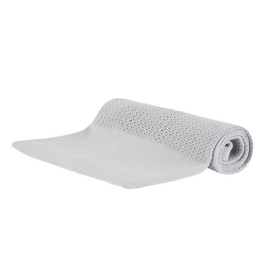 Heavy Knit Cellular Blanket