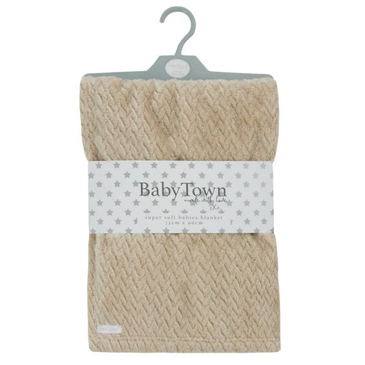 Textured Plush Blanket