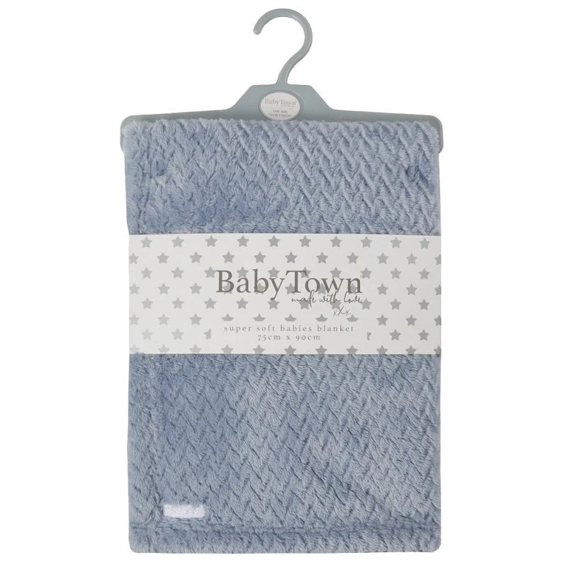 Textured Plush Blanket