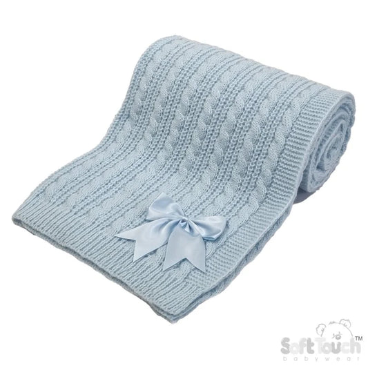 Cable Knitted Blanket
