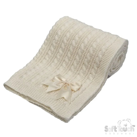 Cable Knitted Blanket
