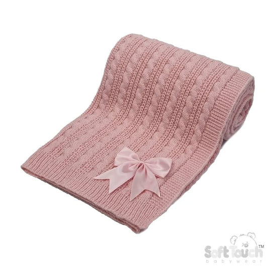 Cable Knitted Blanket