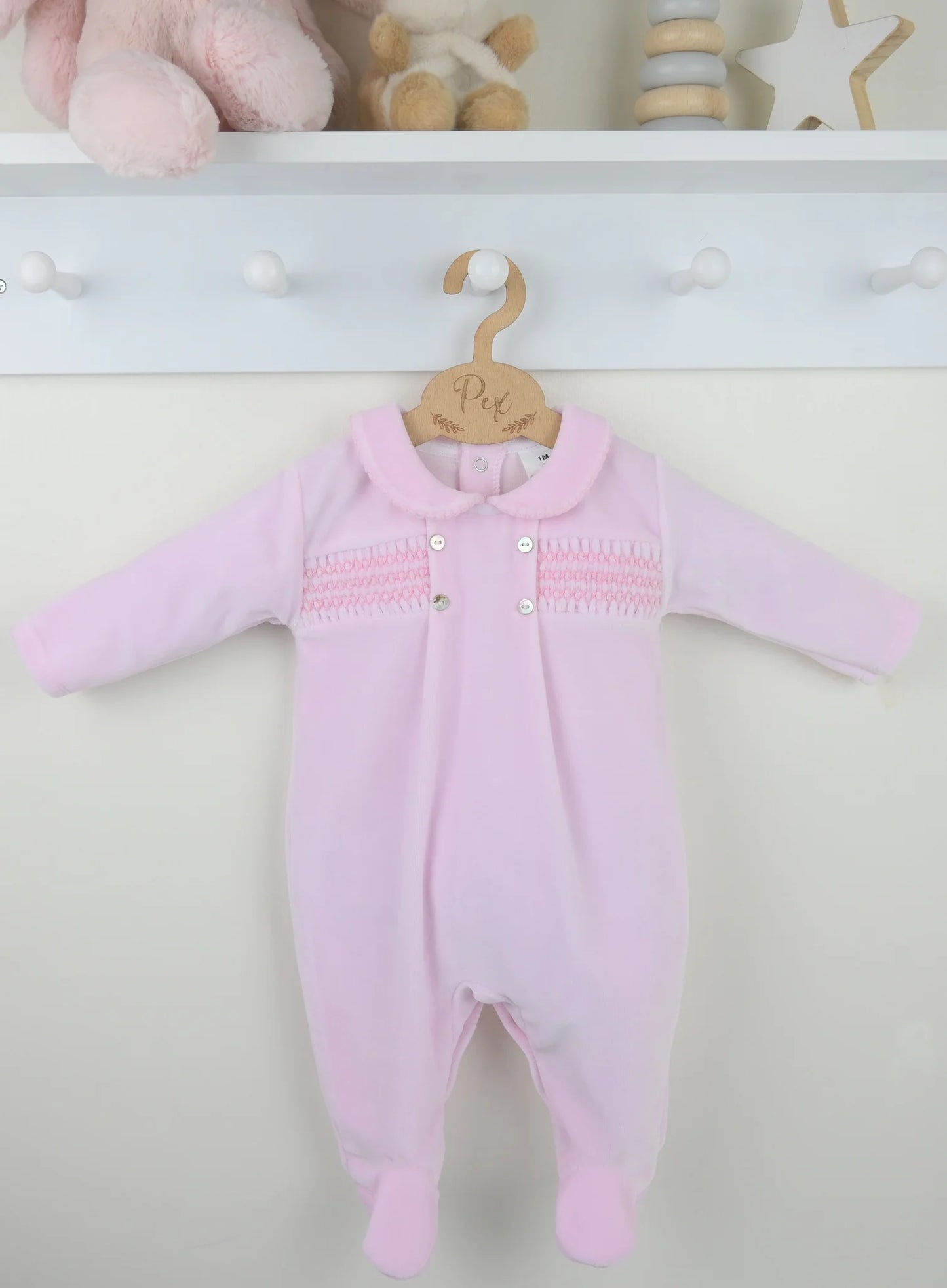 Heirloom Pink Sleepsuit