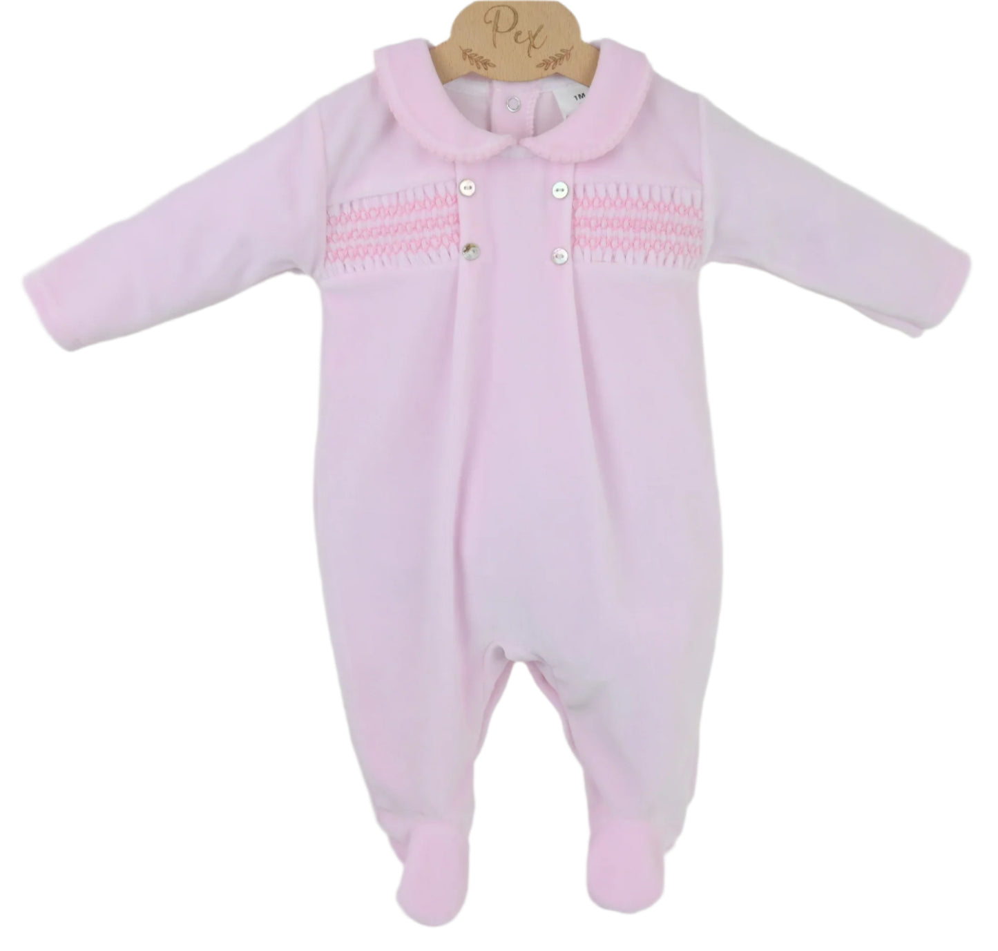 Heirloom Pink Sleepsuit