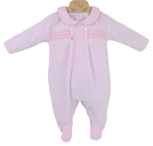 Heirloom Pink Sleepsuit