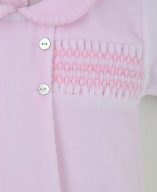 Heirloom Pink Sleepsuit