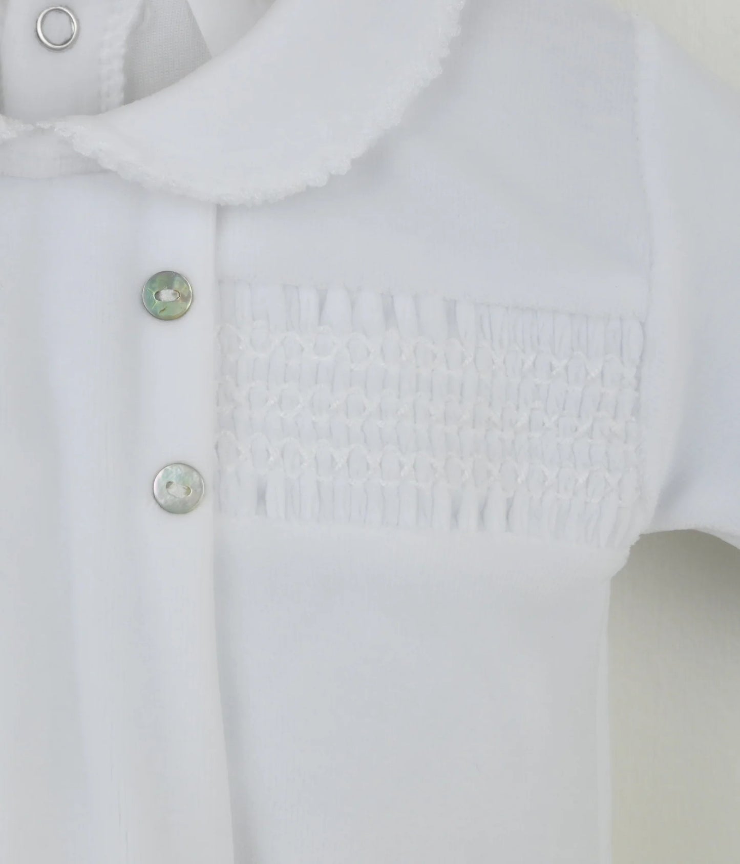 Heirloom White Sleepsuit