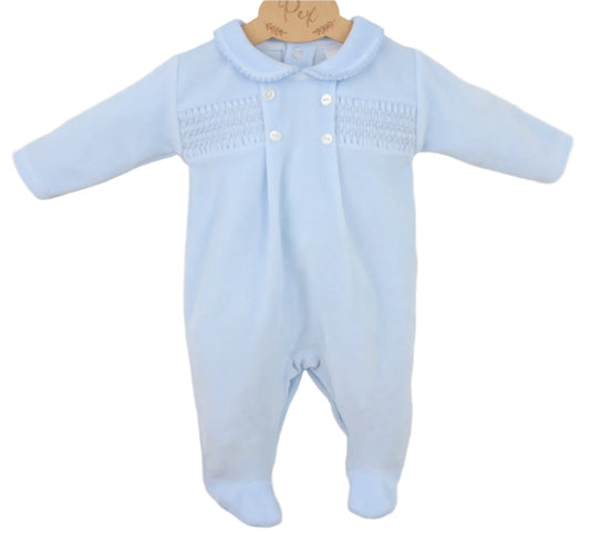 Heirloom Blue Sleepsuit