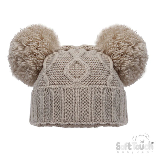 Chain Pom Pom Hat