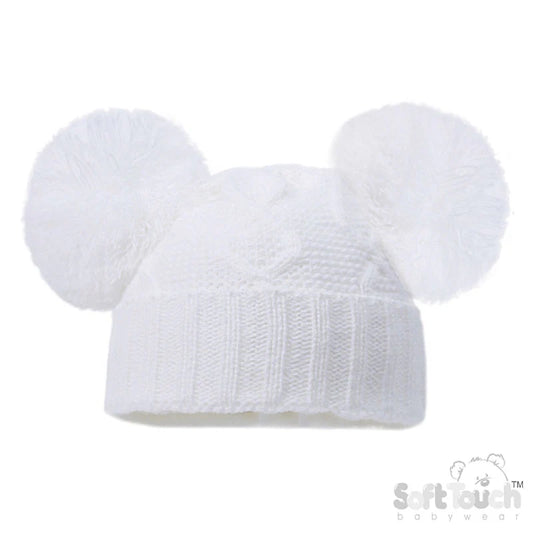 Chain Pom Pom Hat