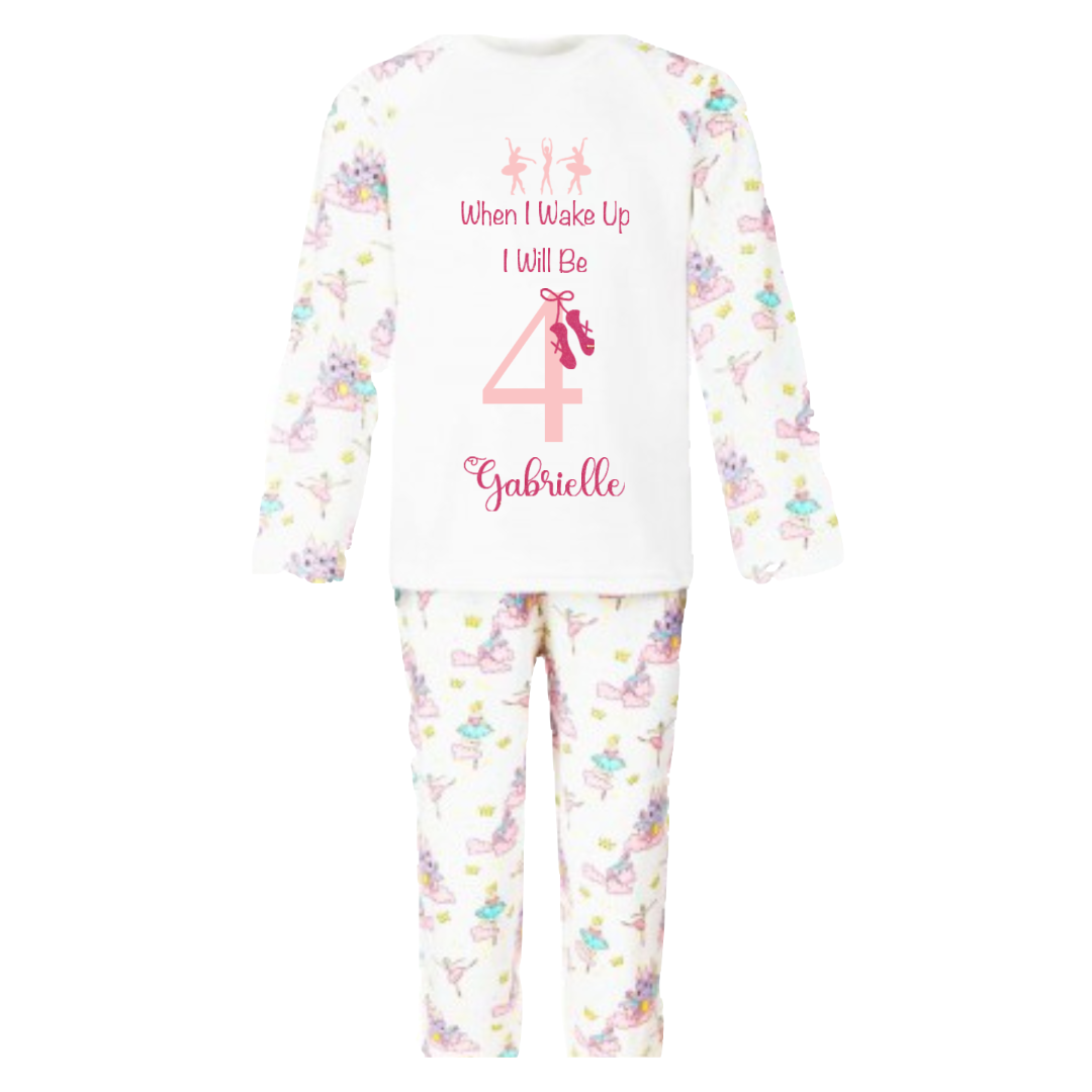 Ballerina PJ's When I Wake Up