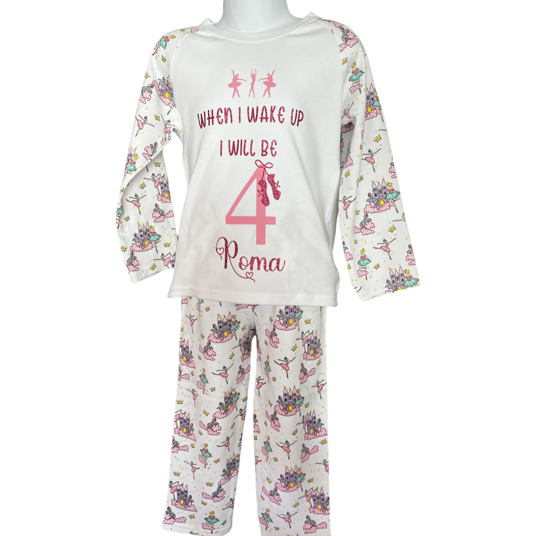 Ballerina PJ's When I Wake Up