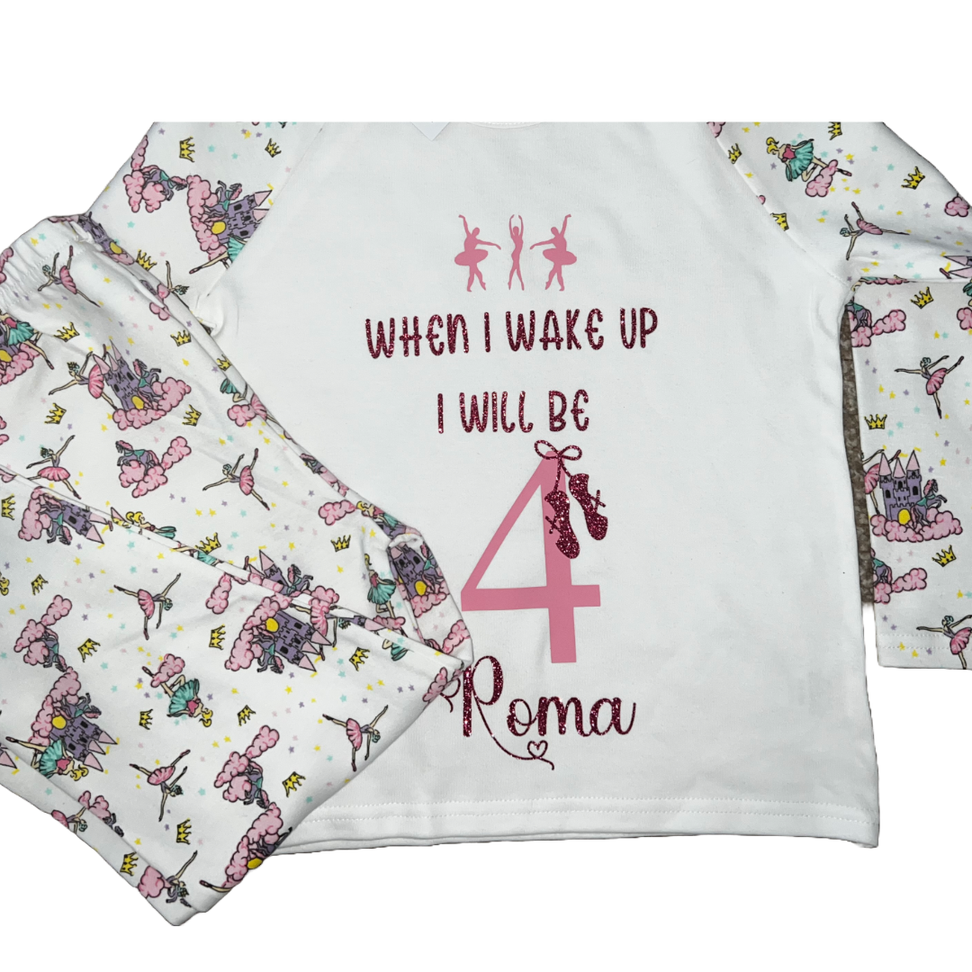 Ballerina PJ's When I Wake Up