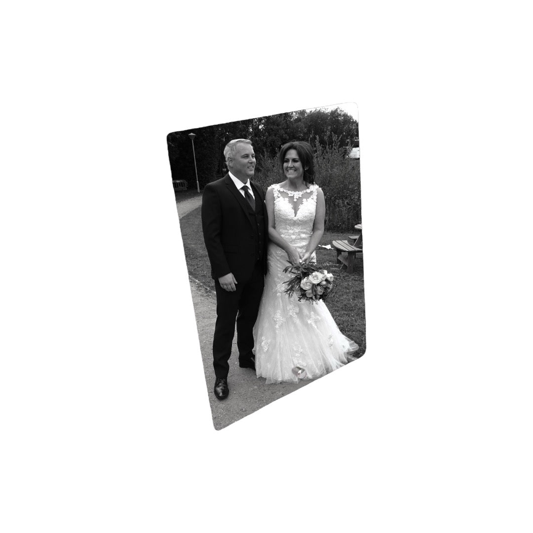 Portrait Toughened Glass Frame - Small