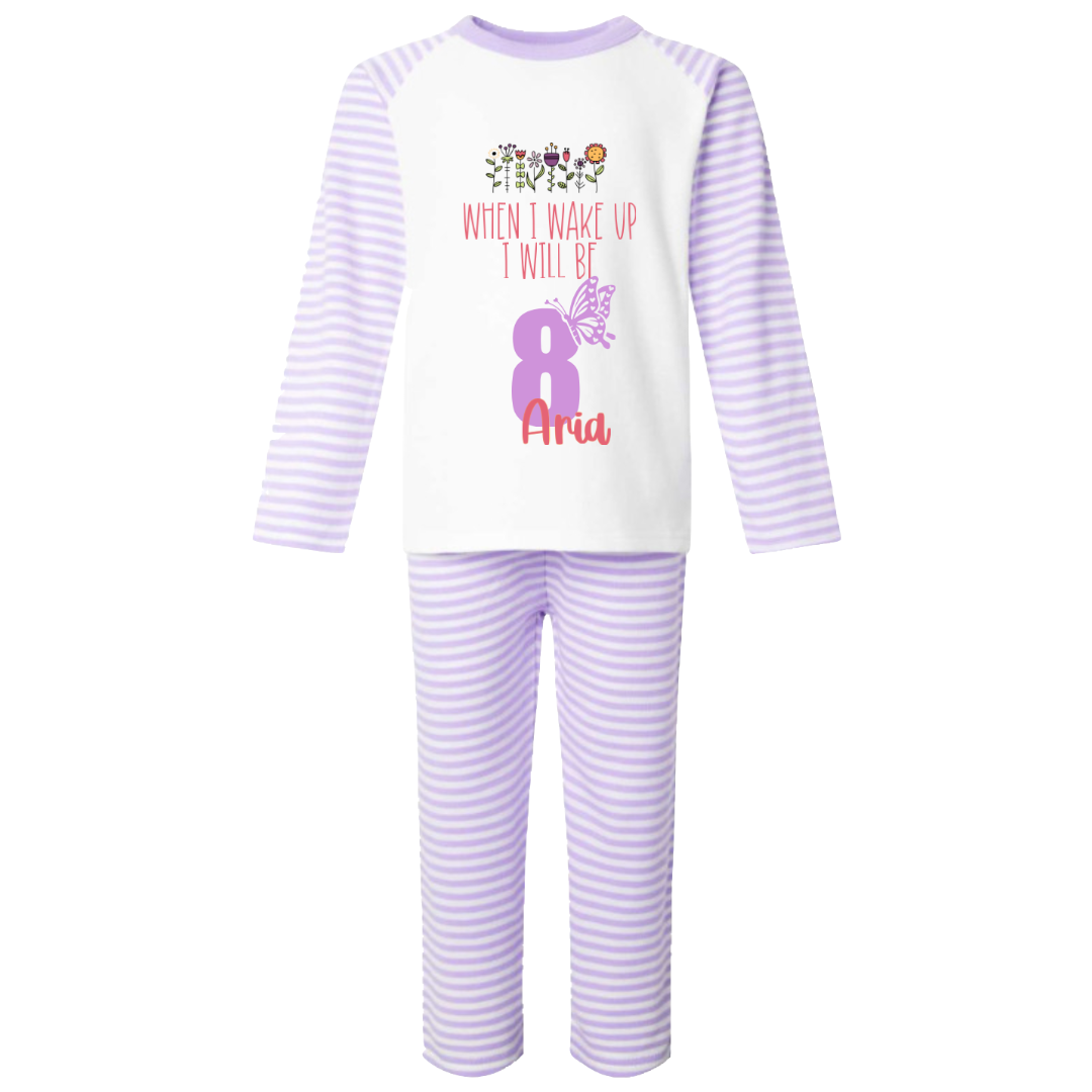 Betty the Butterfly PJ's When I Wake Up