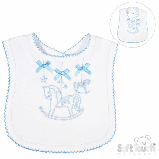 Horse Embroidered Bib