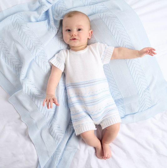 Raven Blue Romper