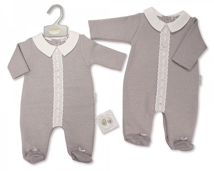 Jesi Lace & Bows Babygrow