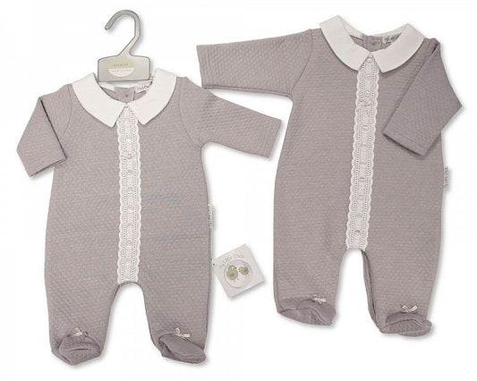Jesi Lace & Bows Babygrow
