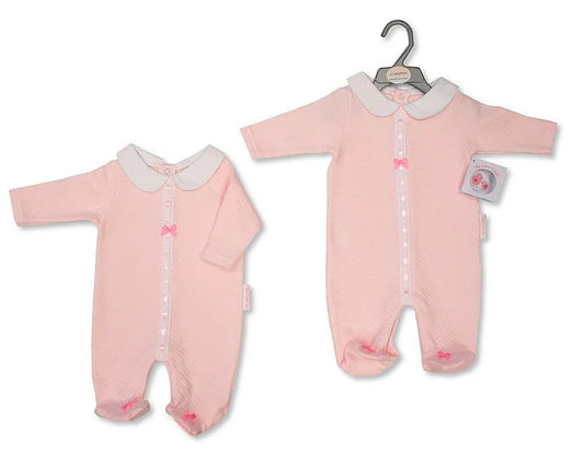Jesi Lace & Bows Babygrow