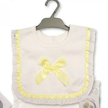 Lace & Bow Bib